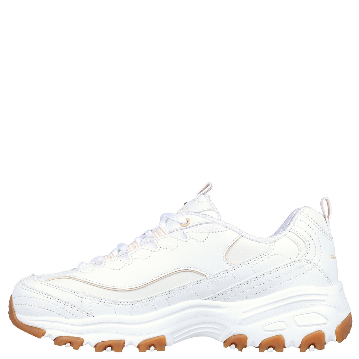 ZAPATILLAS MUJER SKECHERS URBANAS BLANCO D'LITES - 3
