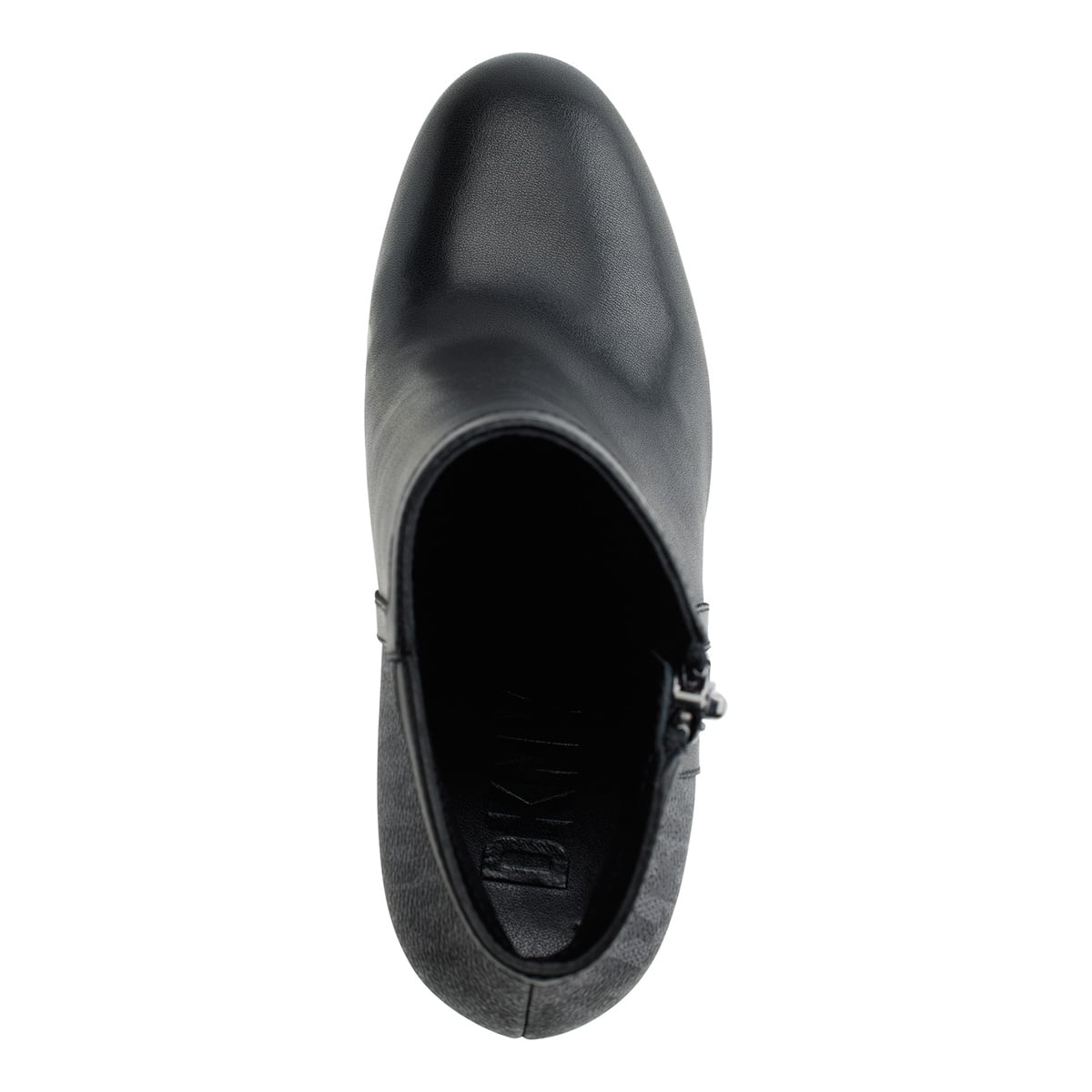 BOTAS MUJER DKNY CUERO NEGRO LIANA - 4
