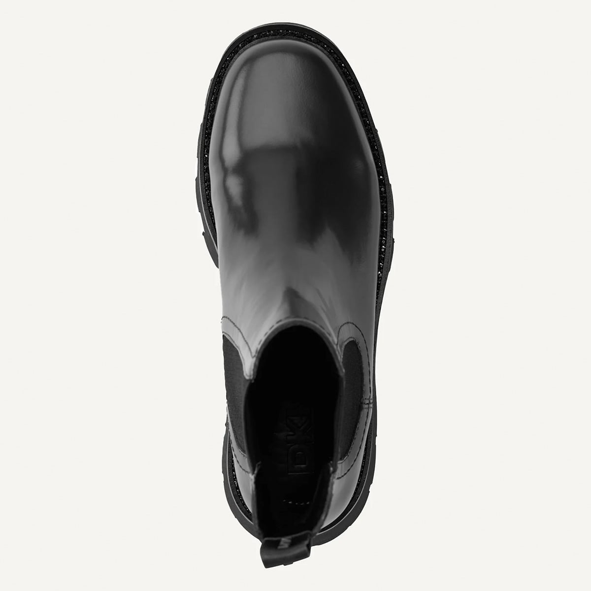 BOTINES MUJER DKNY CUERO NEGRO SENNI - 4