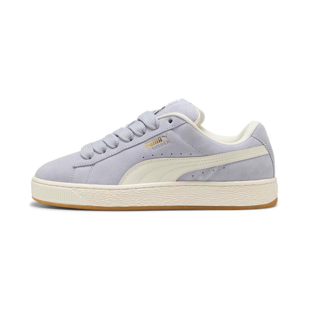 ZAPATILLAS MUJER PUMA URBANAS CELESTE SUEDE XL CUERO - 2