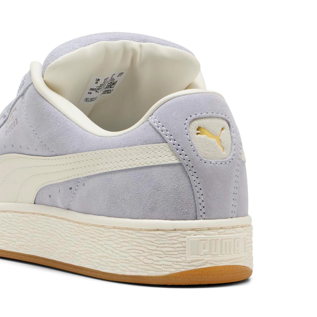 ZAPATILLAS MUJER PUMA URBANAS CELESTE SUEDE XL CUERO - 5