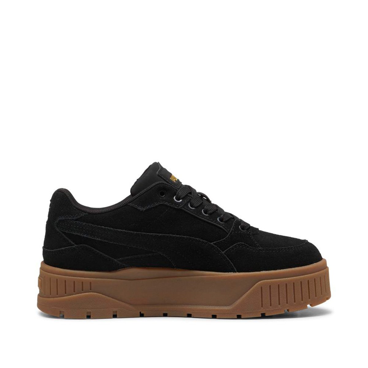 ZAPATILLAS MUJER PUMA URBANAS NEGRO KARMEN II IDOL SD CUERO - 1