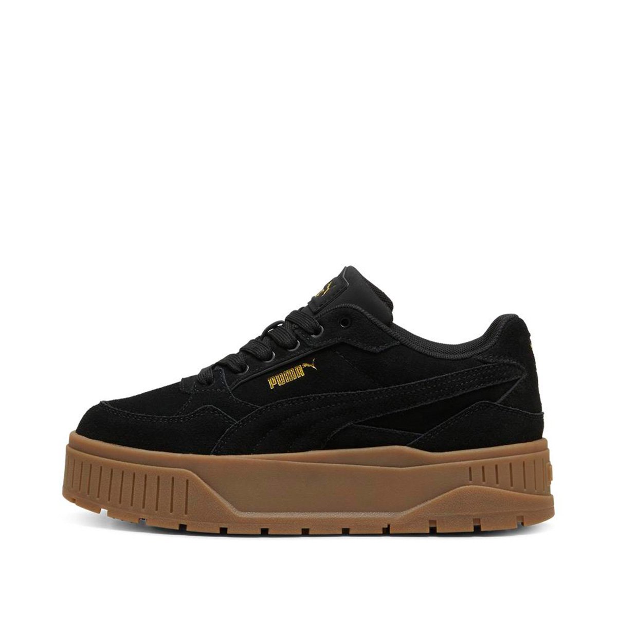 ZAPATILLAS MUJER PUMA URBANAS NEGRO KARMEN II IDOL SD CUERO - 2