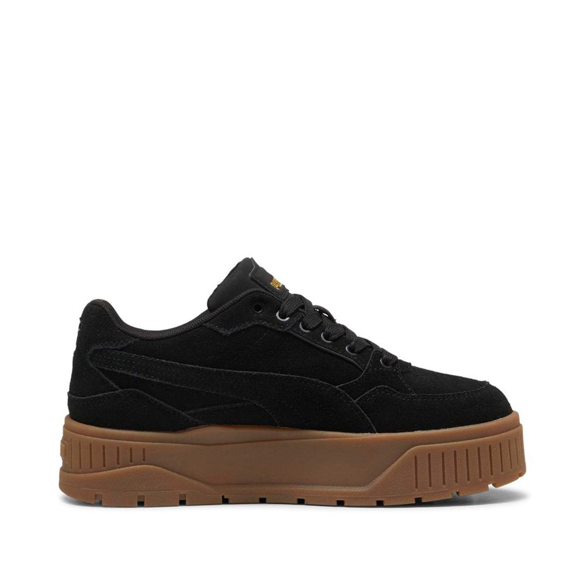 ZAPATILLAS MUJER PUMA URBANAS NEGRO KARMEN II IDOL SD CUERO - 1