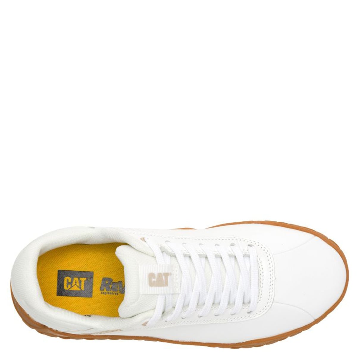 ZAPATILLAS MUJER CATERPILLAR URBANAS BLANCO P312241 CUERO - 6