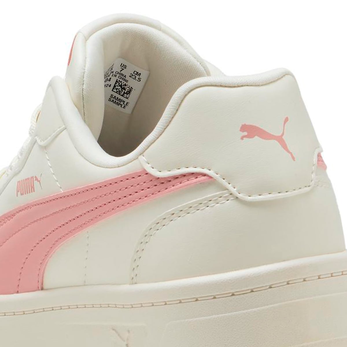 ZAPATILLAS MUJER PUMA URBANAS CREMA COURT LALLY SKYE - 5