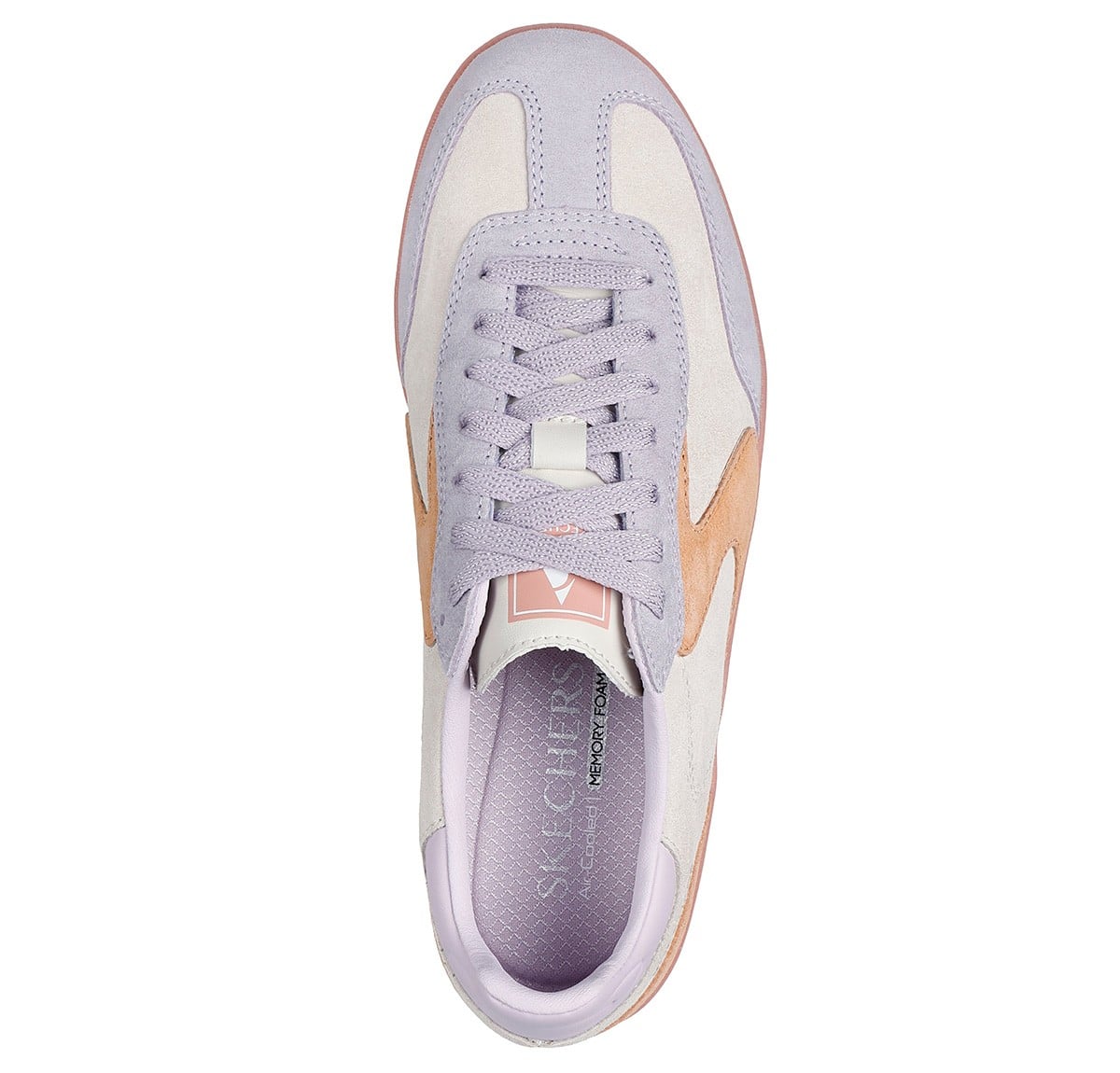 ZAPATILLAS MUJER SKECHERS URBANAS CREMA HOTSHOT - 4