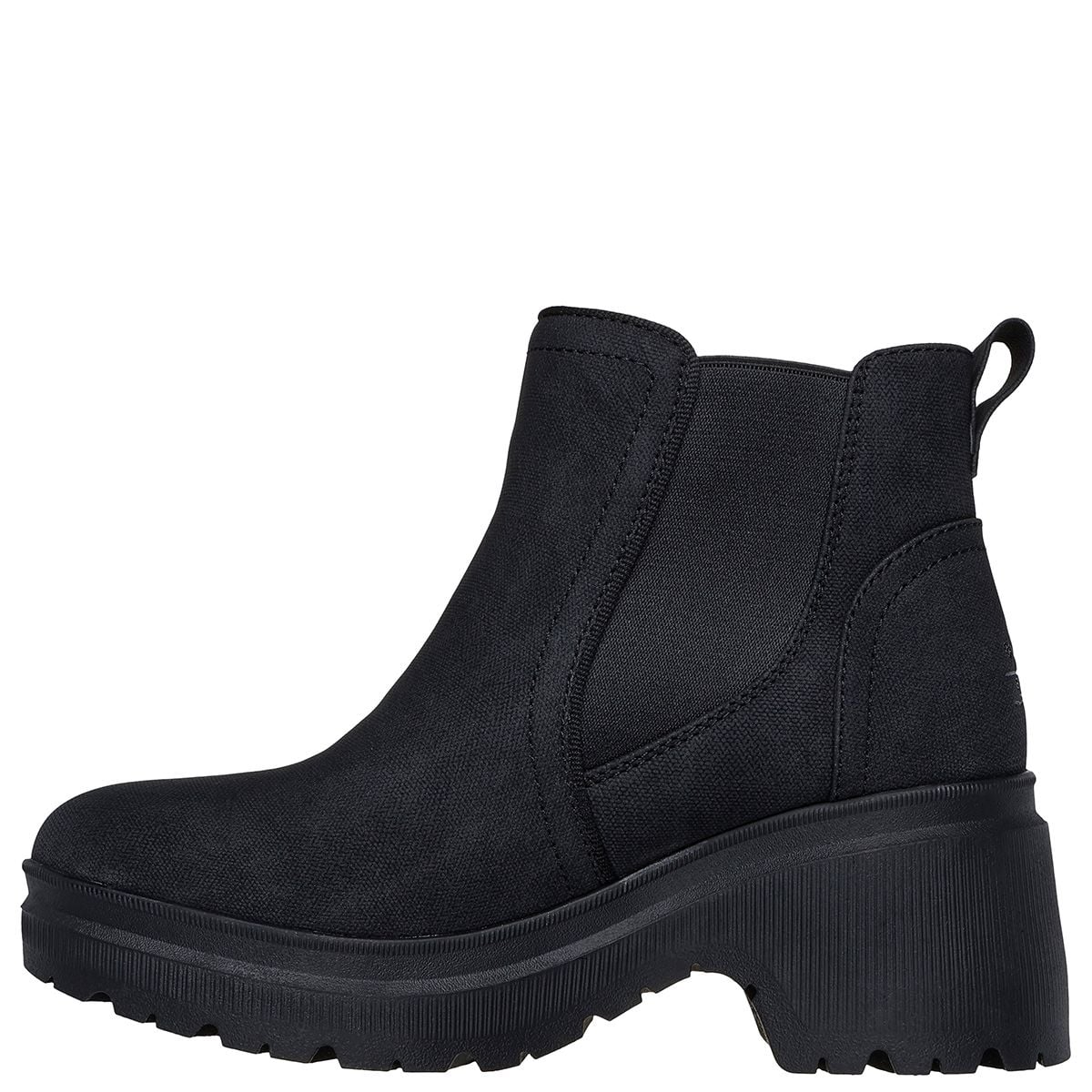 BOTINES MUJER SKECHERS NEGRO BOBS TANGO - 3