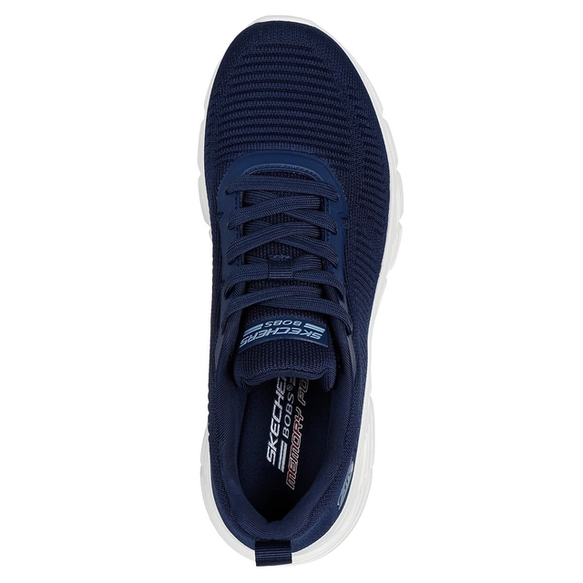 ZAPATILLAS MUJER SKECHERS URBANAS AZUL BOBS B FLEX HI - 4