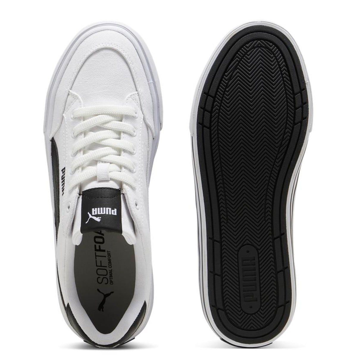 ZAPATILLAS MUJER PUMA URBANAS BLANCO COURT CLASSIC VULC FS WNS - 4