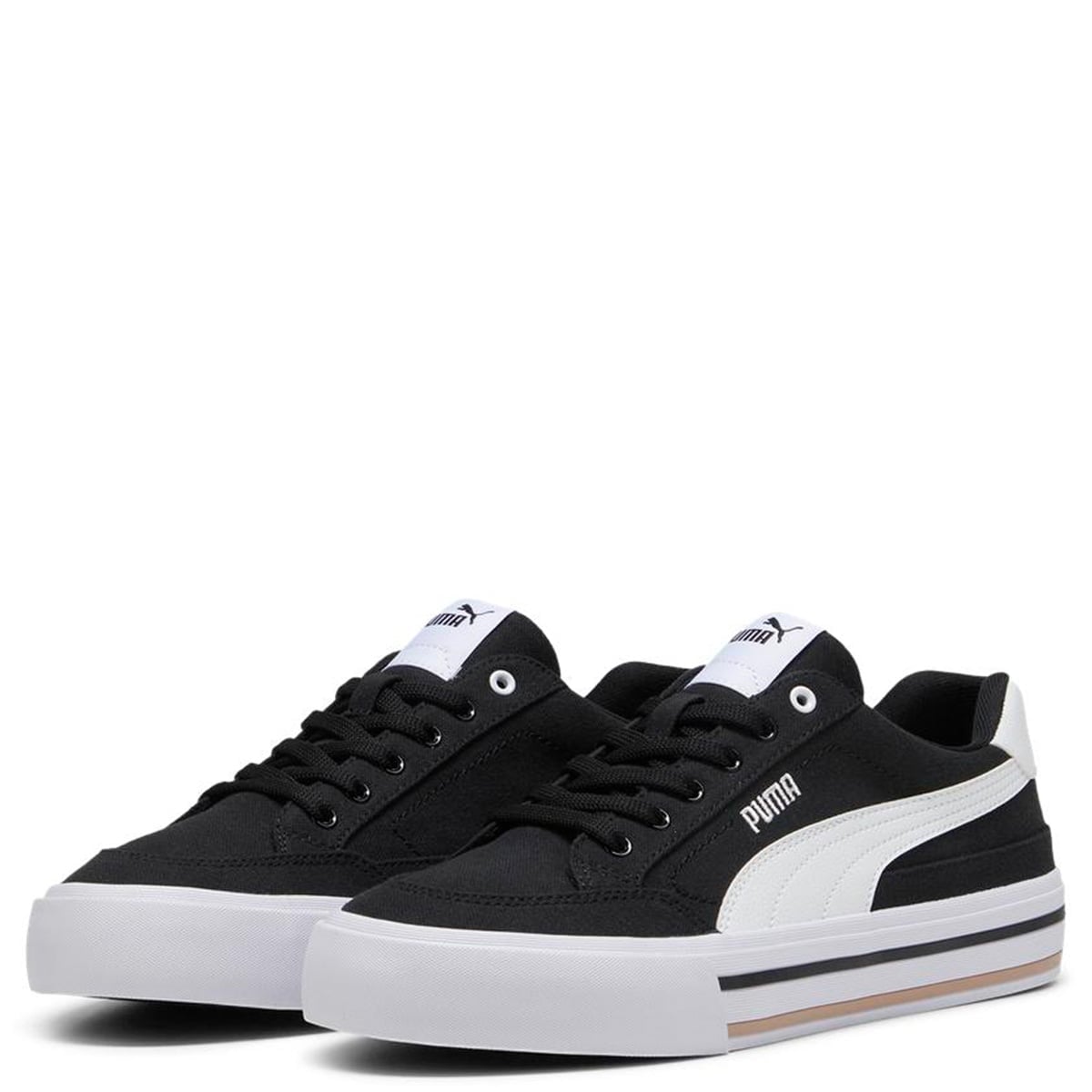 ZAPATILLAS MUJER PUMA URBANAS NEGRO COURT CLASSIC VULC FS WNS - 2