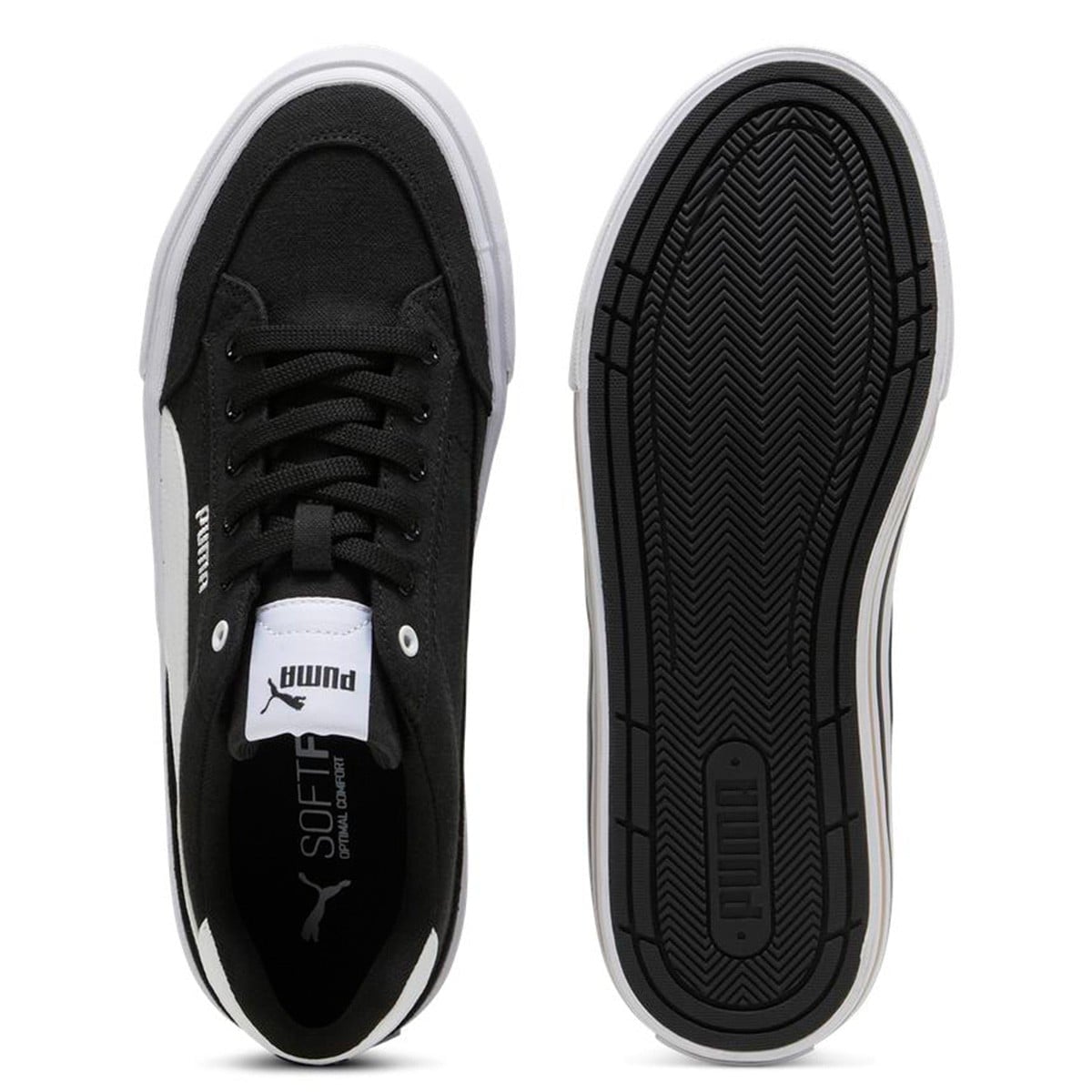 ZAPATILLAS MUJER PUMA URBANAS NEGRO COURT CLASSIC VULC FS WNS - 4
