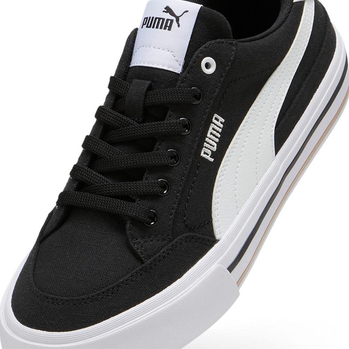 ZAPATILLAS MUJER PUMA URBANAS NEGRO COURT CLASSIC VULC FS WNS - 5