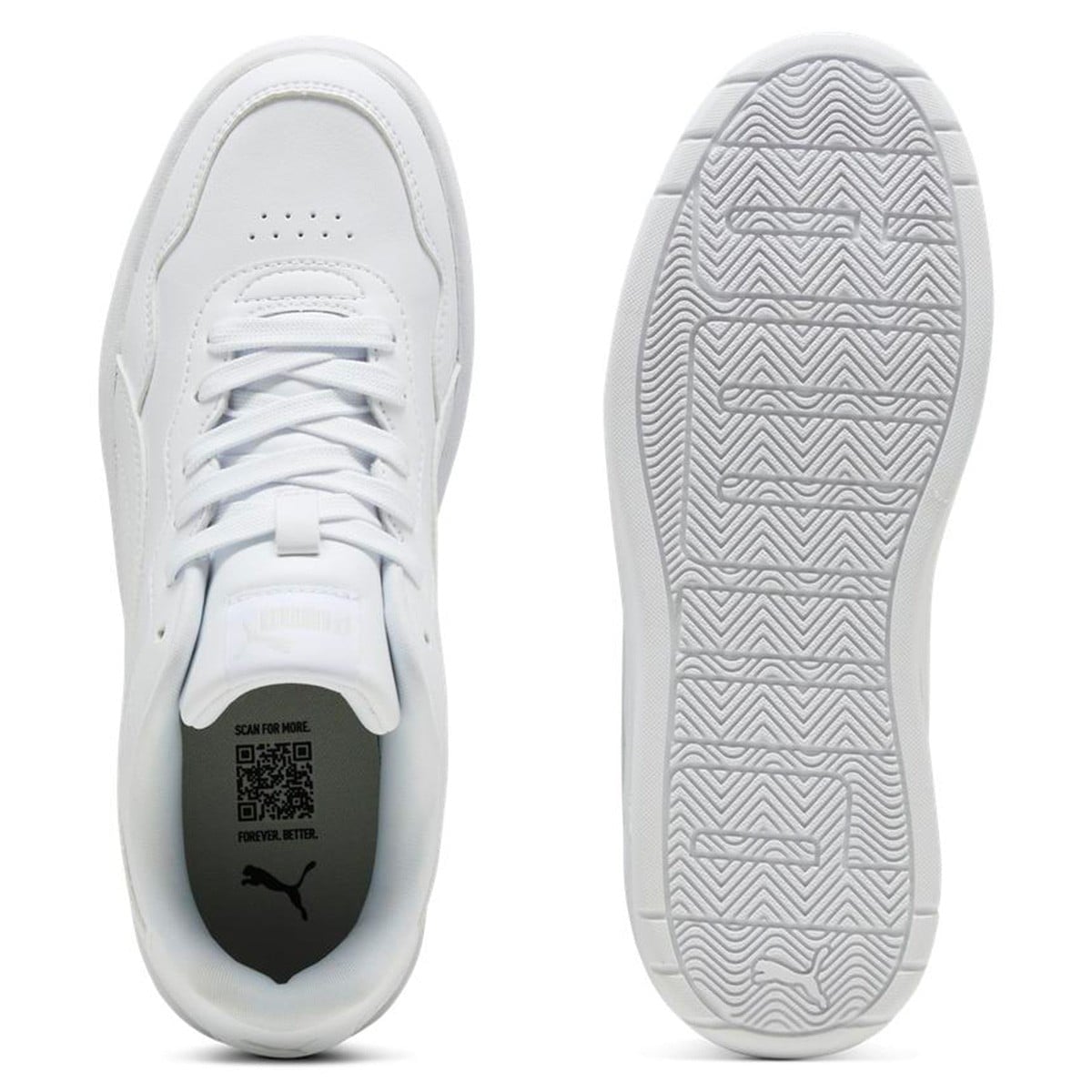 ZAPATILLAS MUJER PUMA URBANAS BLANCO COURT LALLY SKYE - 4