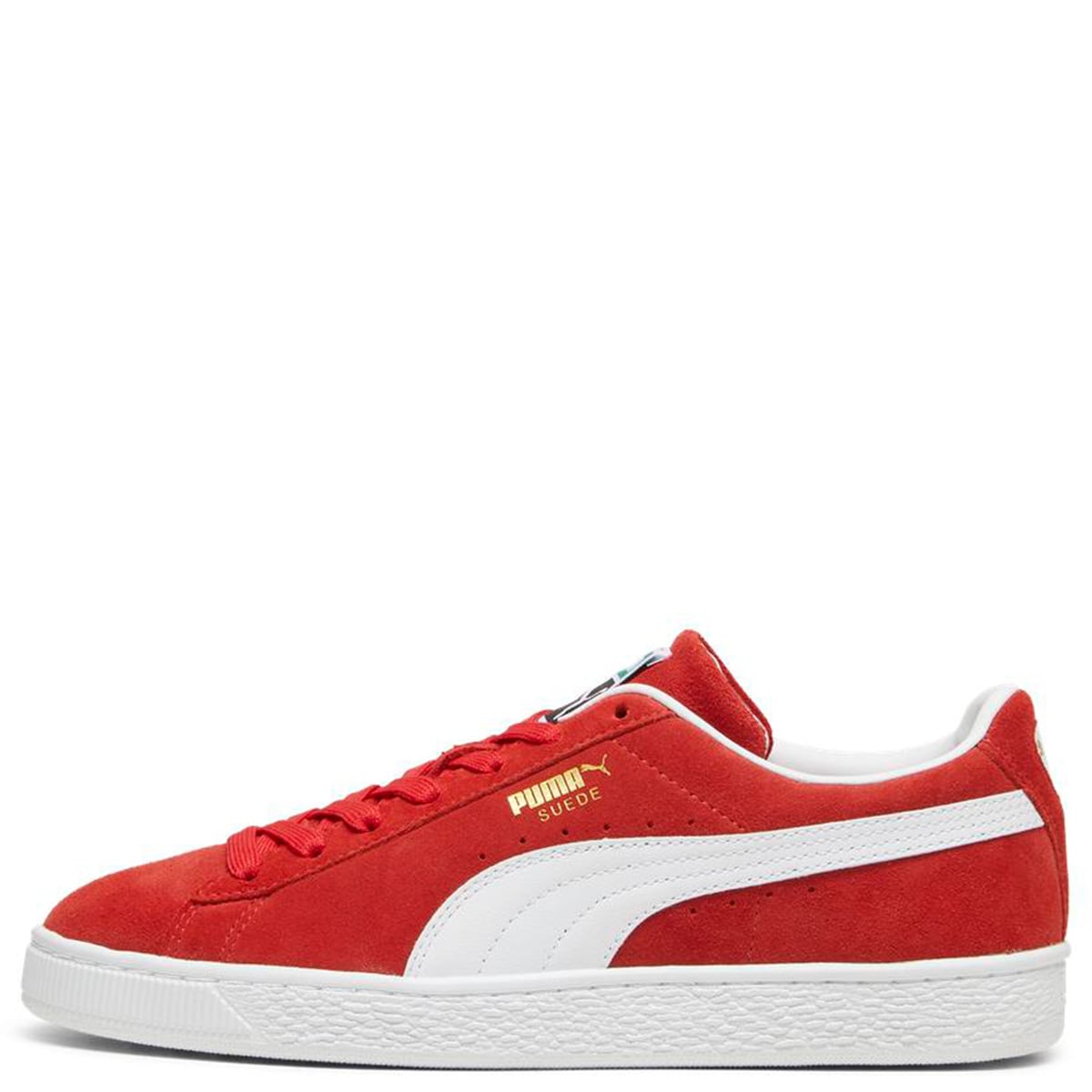 ZAPATILLAS MUJER PUMA URBANAS ROJO SUEDE CLASSIC WNS CUERO - 1