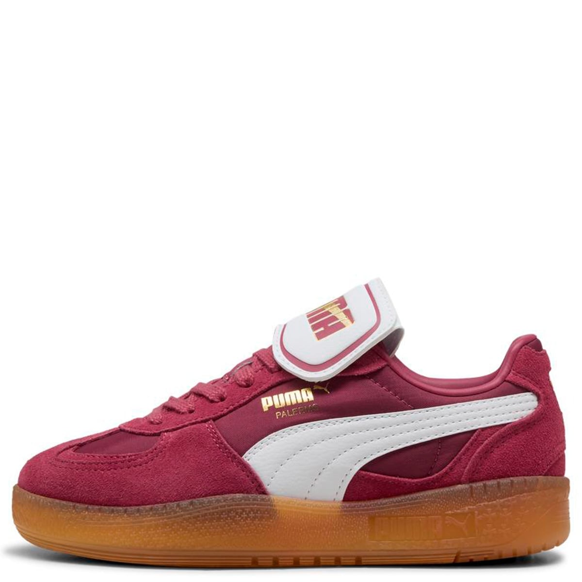 ZAPATILLAS MUJER PUMA URBANAS ROJO PALERMO MODA TONGUE WNS - 1