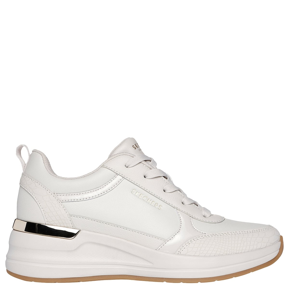 ZAPATILLAS MUJER SKECHERS URBANAS CREMA BILLION 2 - 1