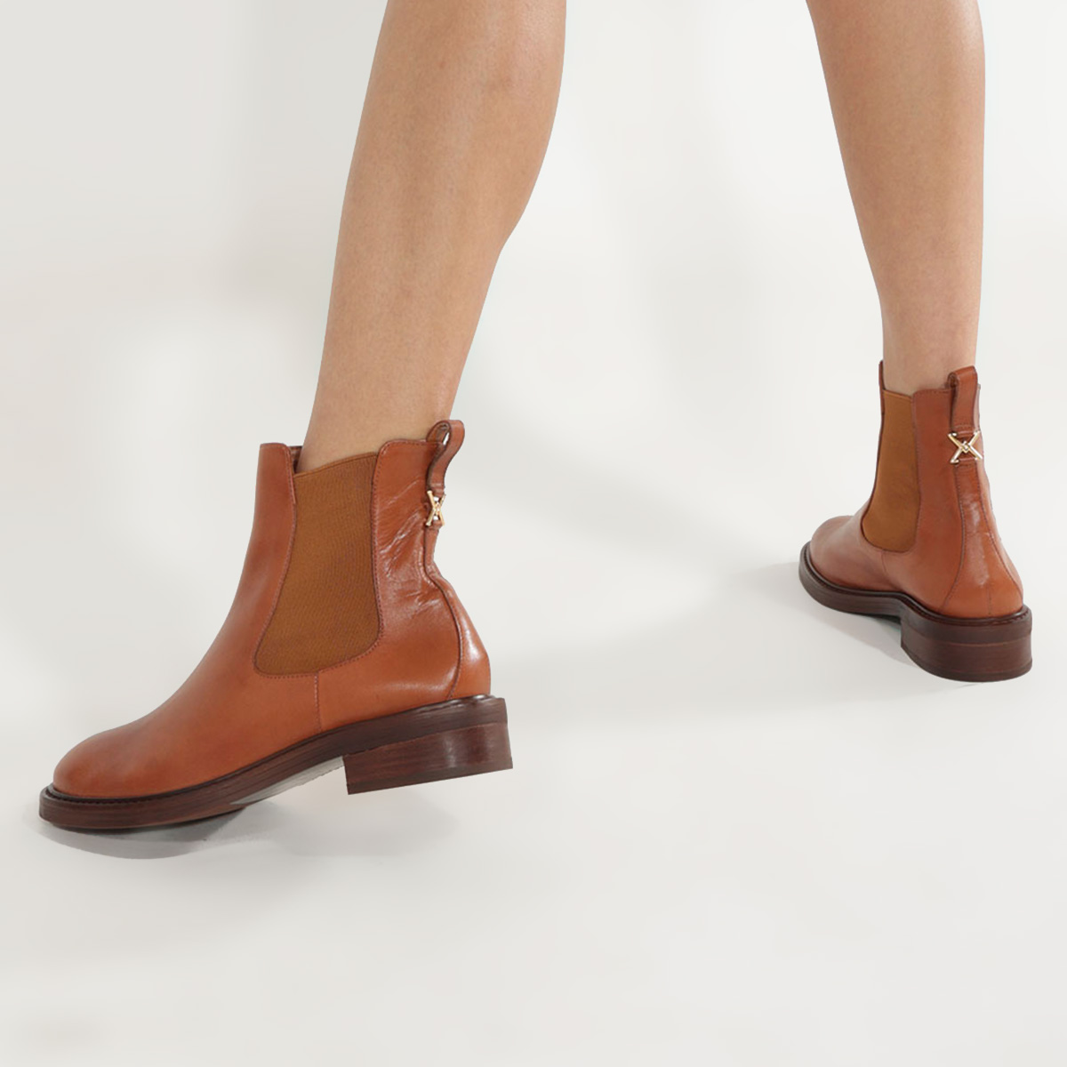 BOTINES MUJER SCHUTZ CAMEL - 5