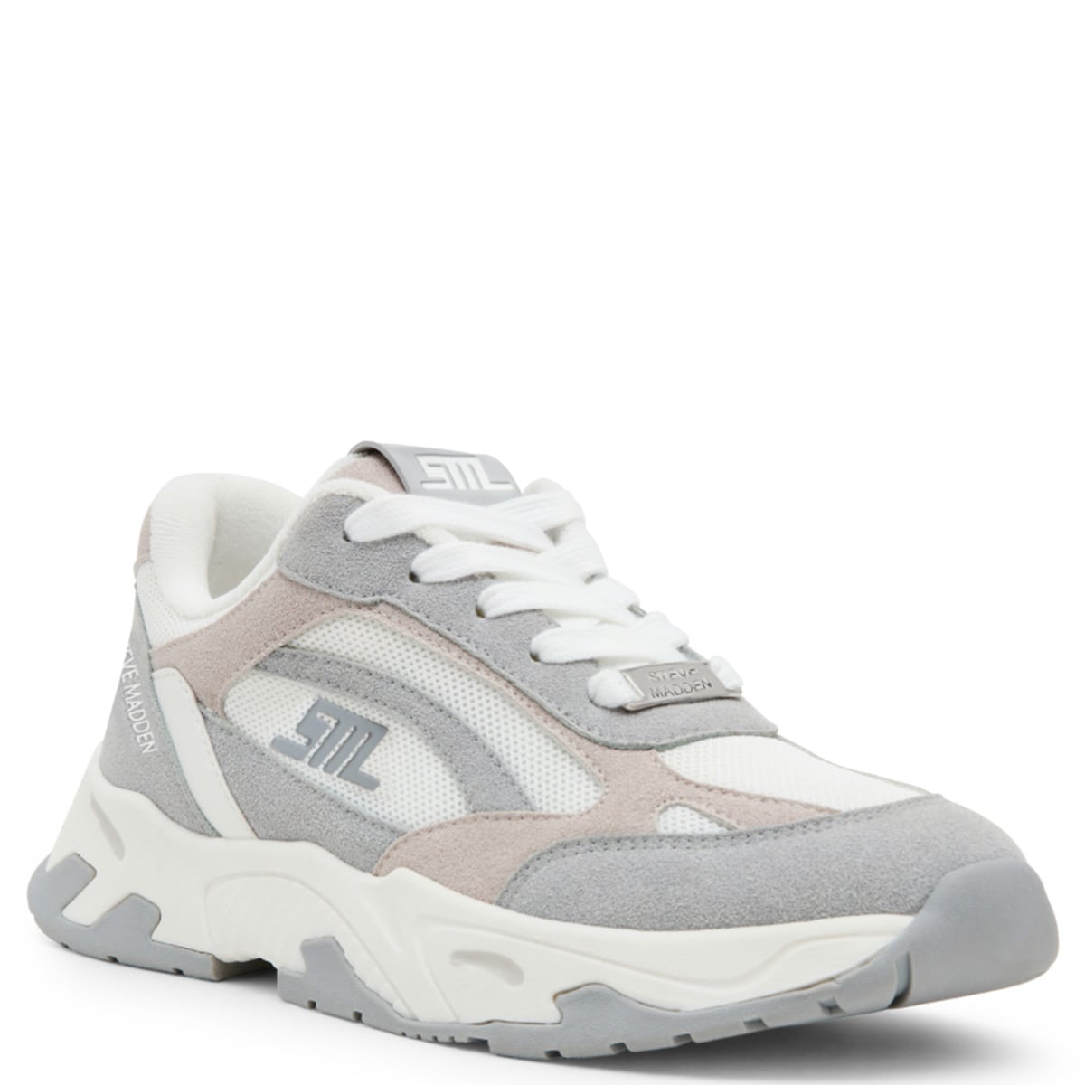ZAPATILLAS MUJER STEVE MADDEN URBANAS GRIS CLARO SMW4728 - 2