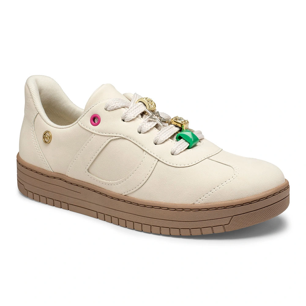 ZAPATILLAS MUJER KOLOSH CASUALES BEIGE - 1