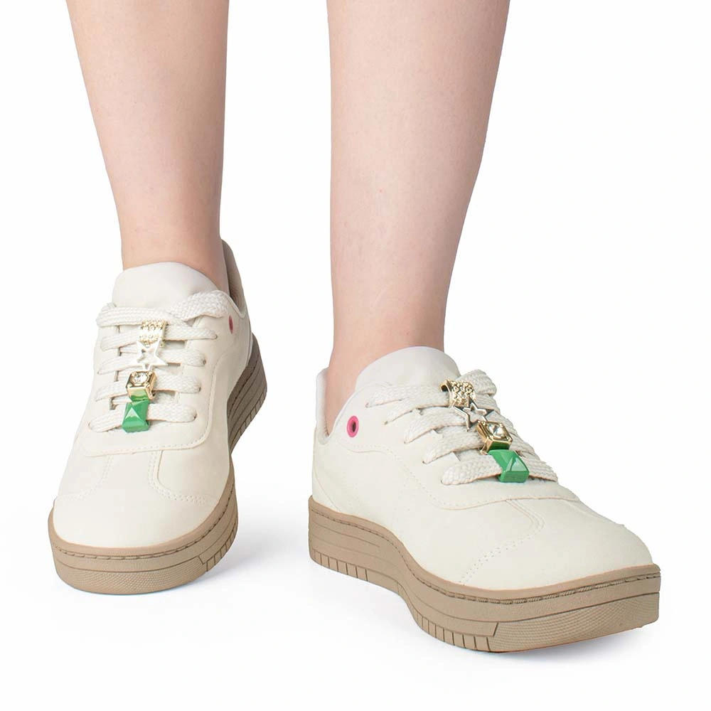 ZAPATILLAS MUJER KOLOSH CASUALES BEIGE - 8