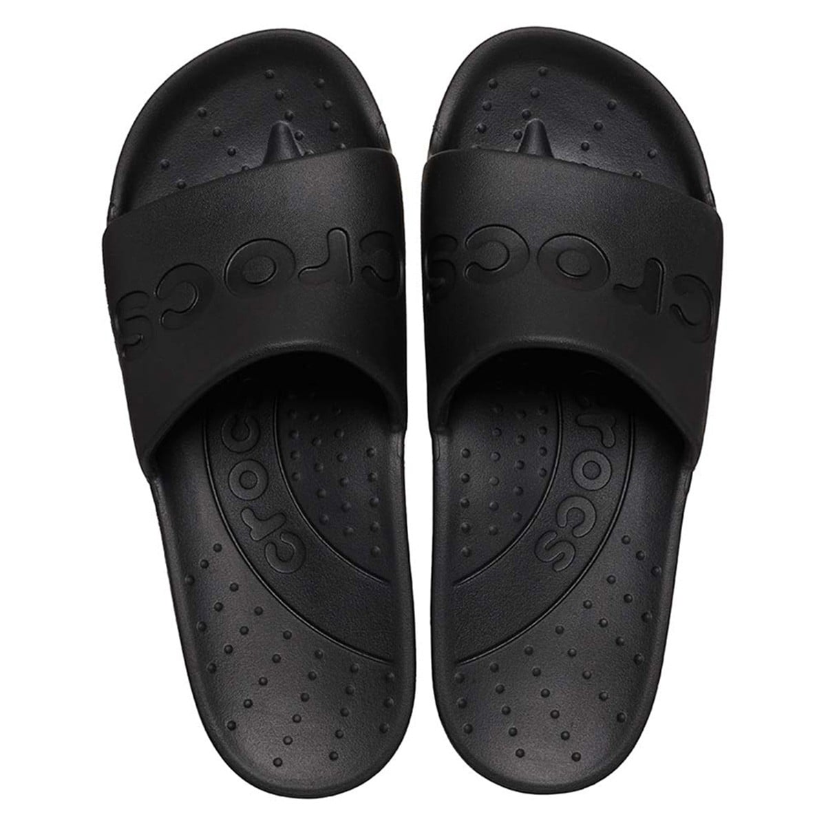 ZUECO MUJER CROCS SLIDE BLACK - 3