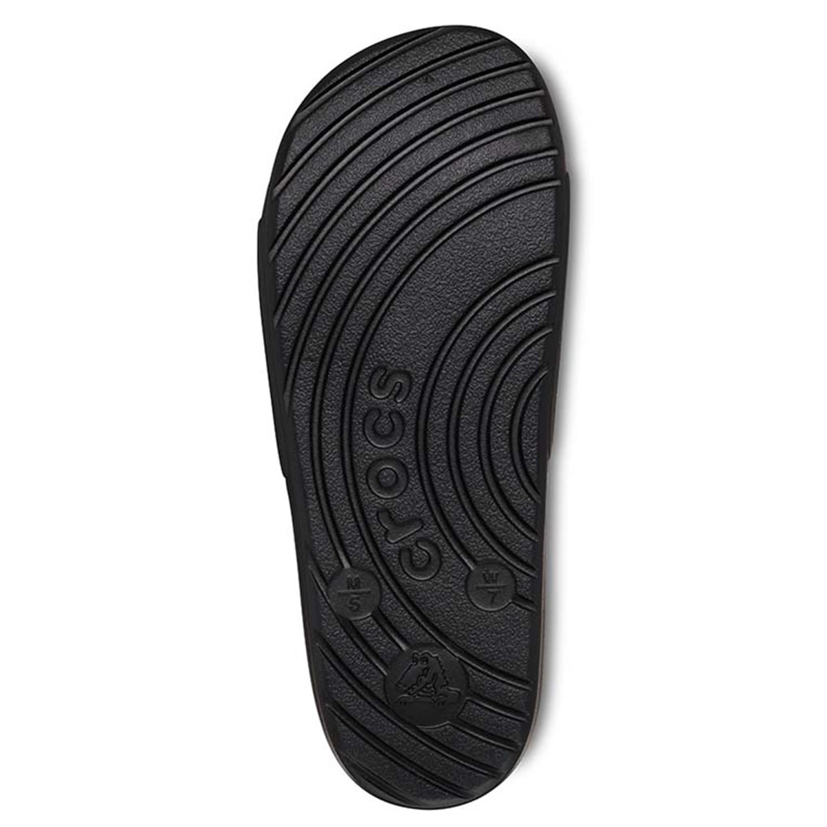 ZUECO MUJER CROCS SLIDE BLACK - 5