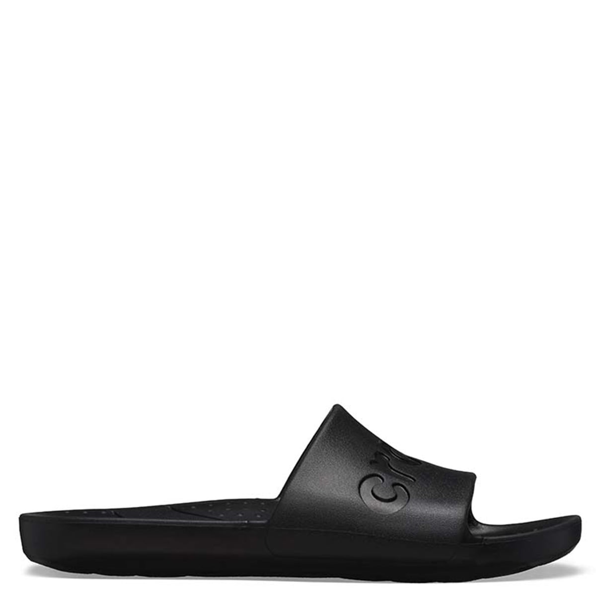 ZUECO MUJER CROCS SLIDE BLACK - 1