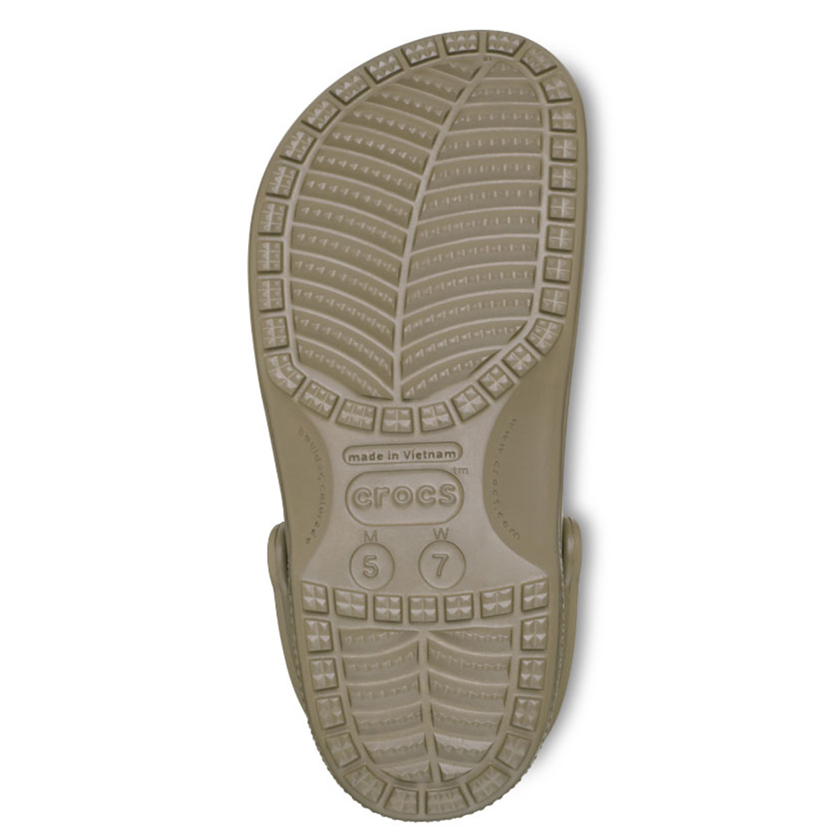 ZUECO MUJER CROCS VERDE CLASSIC BAYA CLOG W KHAKI - 4