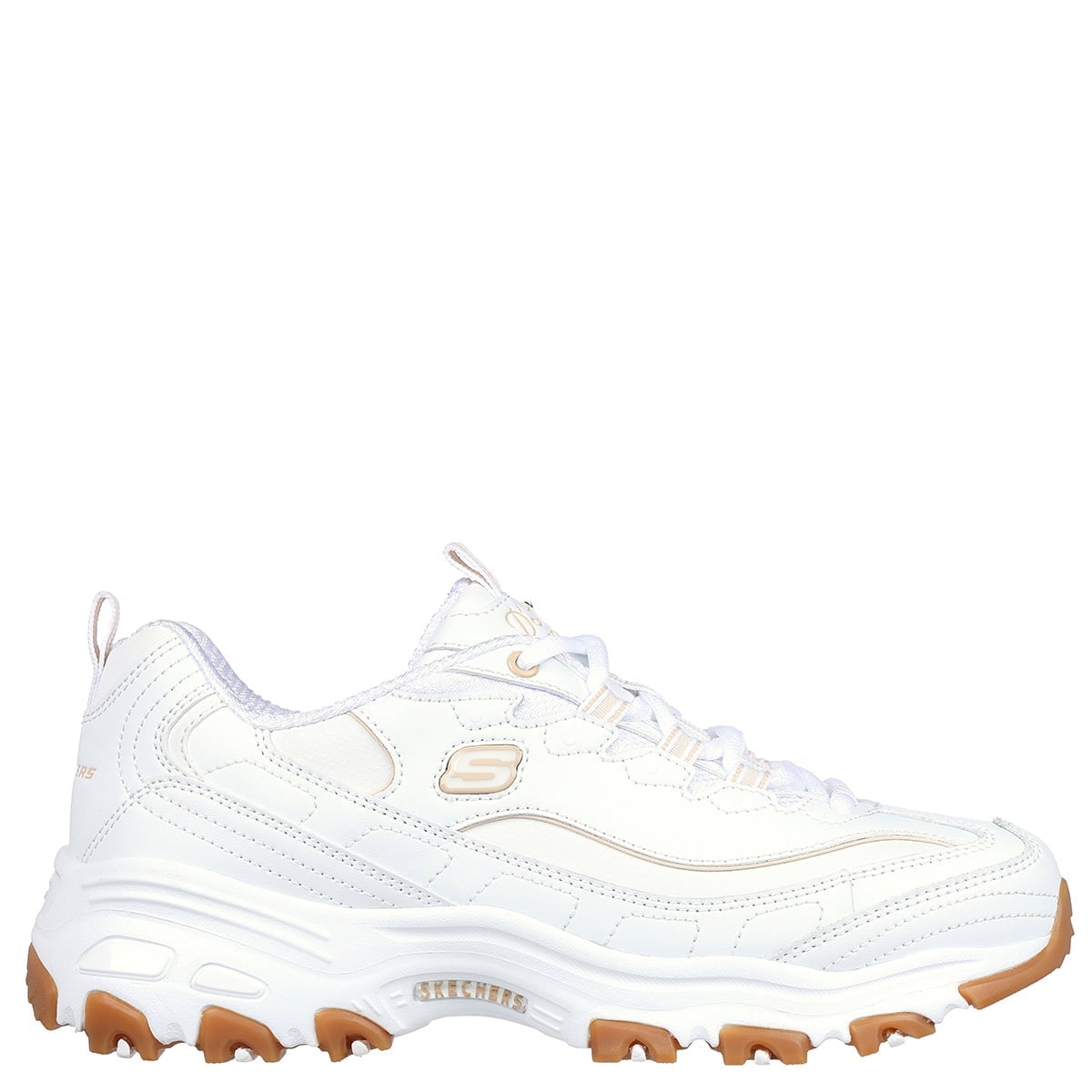 ZAPATILLAS MUJER SKECHERS URBANAS BLANCO D'LITES - 1