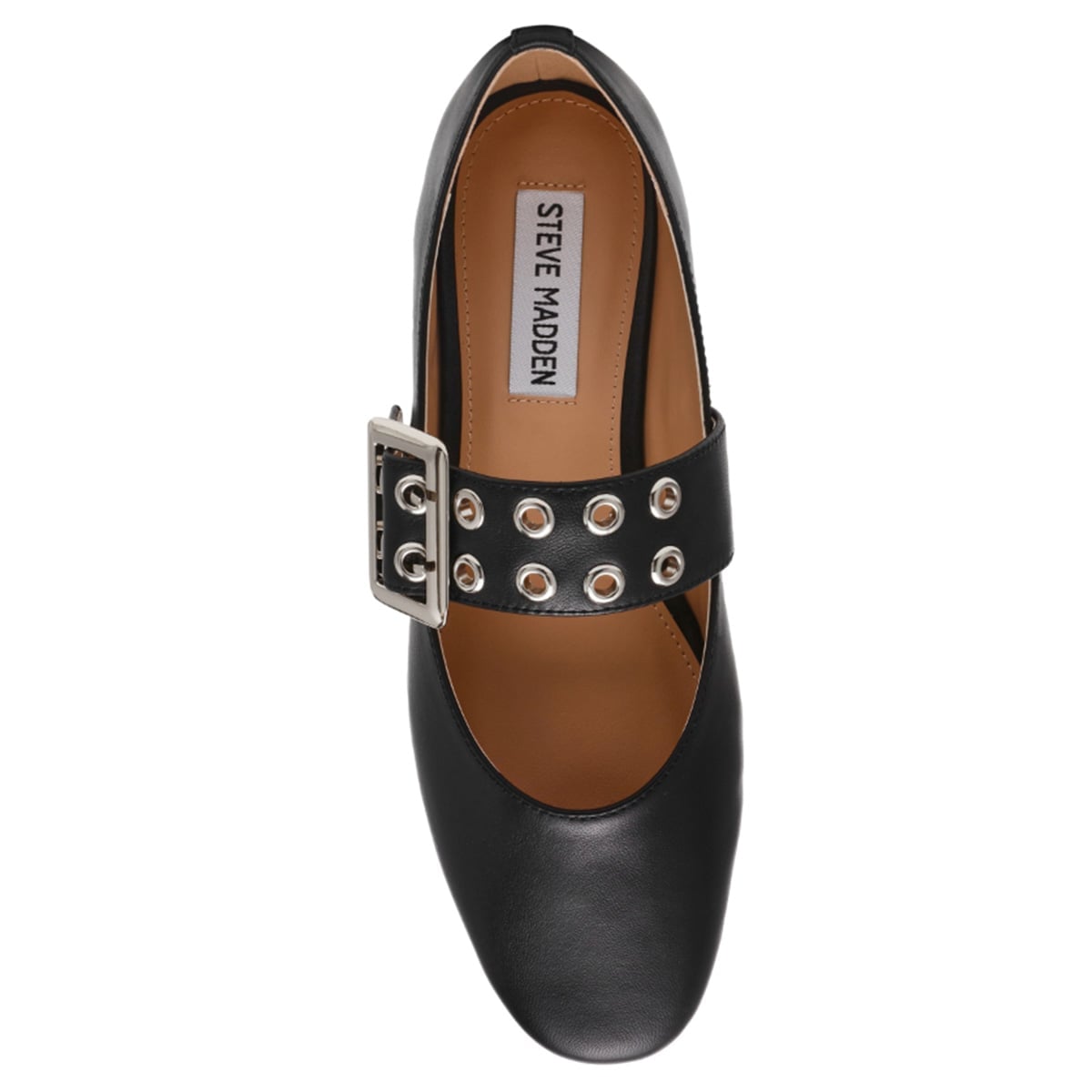 BALLERINAS MUJER STEVE MADDEN CUERO NEGRO SMW4759 - 4