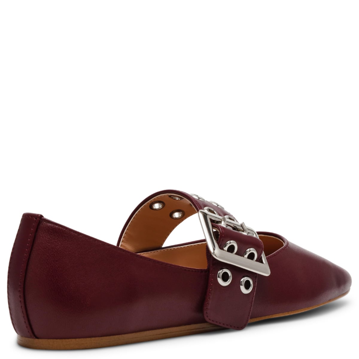 BALLERINAS MUJER STEVE MADDEN CUERO GUINDA SMW4759 - 5