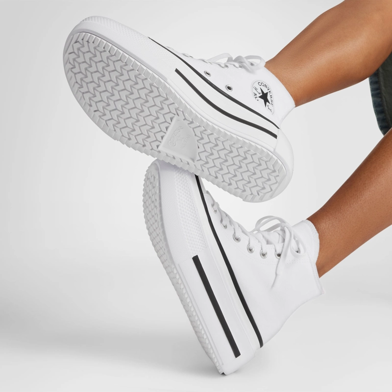 ZAPATILLAS MUJER CONVERSE URBANAS CHUCK TAYLOR ALL STAR DOUBLE STACK PLATFORM - 10