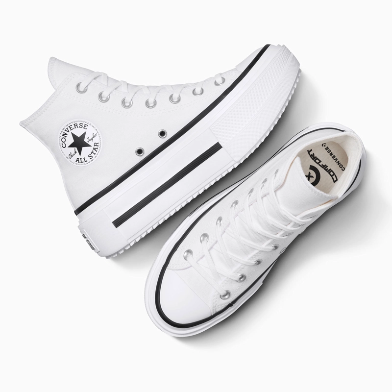 ZAPATILLAS MUJER CONVERSE URBANAS CHUCK TAYLOR ALL STAR DOUBLE STACK PLATFORM - 4