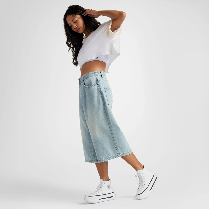 ZAPATILLAS MUJER CONVERSE URBANAS CHUCK TAYLOR ALL STAR DOUBLE STACK PLATFORM - 8