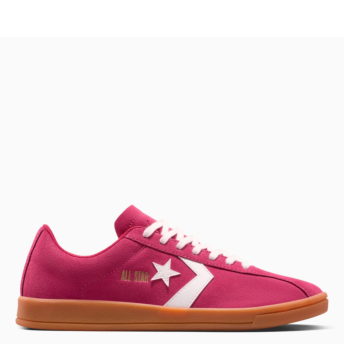 ZAPATILLAS MUJER CONVERSE URBANAS ROJO CLASSIC TRAINER SUEDE - 1
