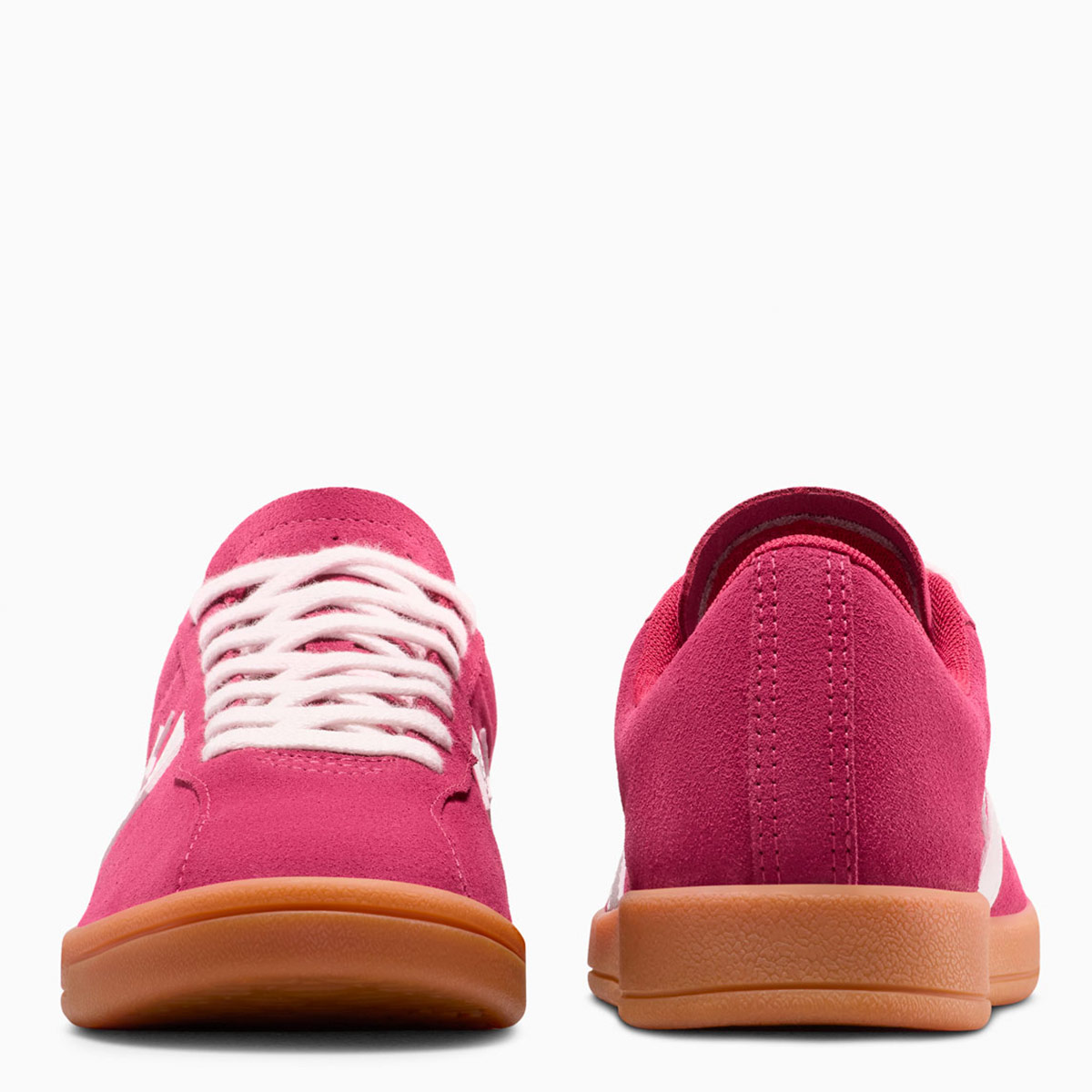 ZAPATILLAS MUJER CONVERSE URBANAS ROJO CLASSIC TRAINER SUEDE - 5
