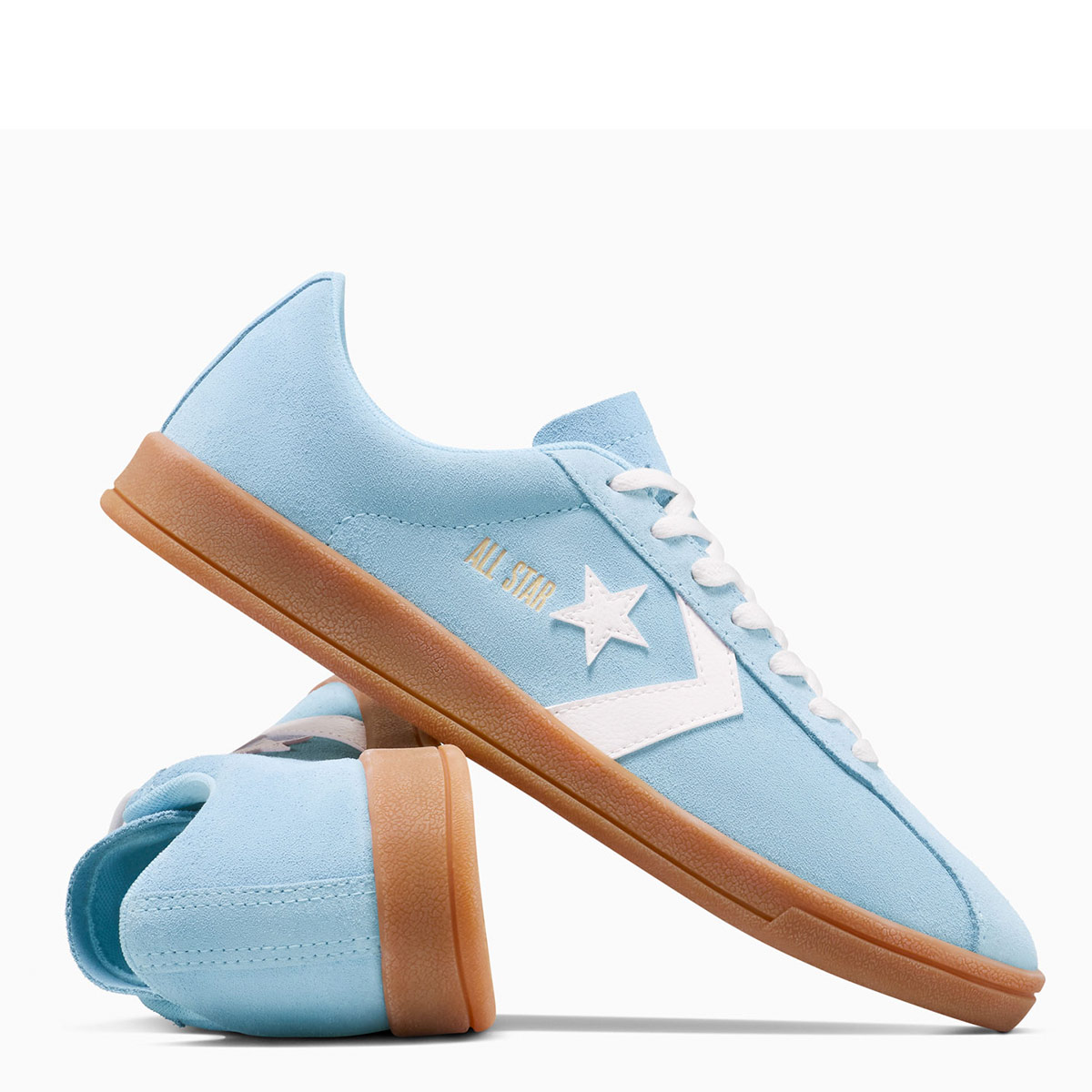 ZAPATILLAS MUJER CONVERSE URBANAS CELESTE CLASSIC TRAINER SUEDE - 6