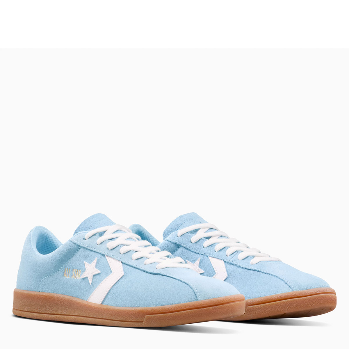 ZAPATILLAS MUJER CONVERSE URBANAS CELESTE CLASSIC TRAINER SUEDE - 4