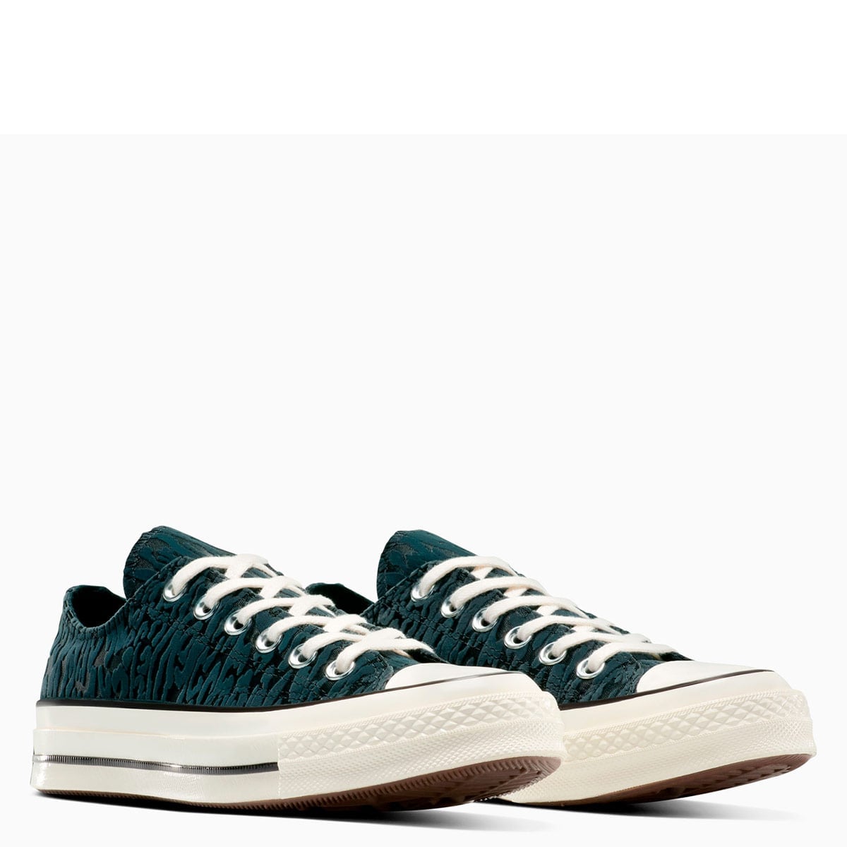 ZAPATILLAS MUJER CONVERSE URBANAS NEGRO CHUCK 70 LEOPARD - 2