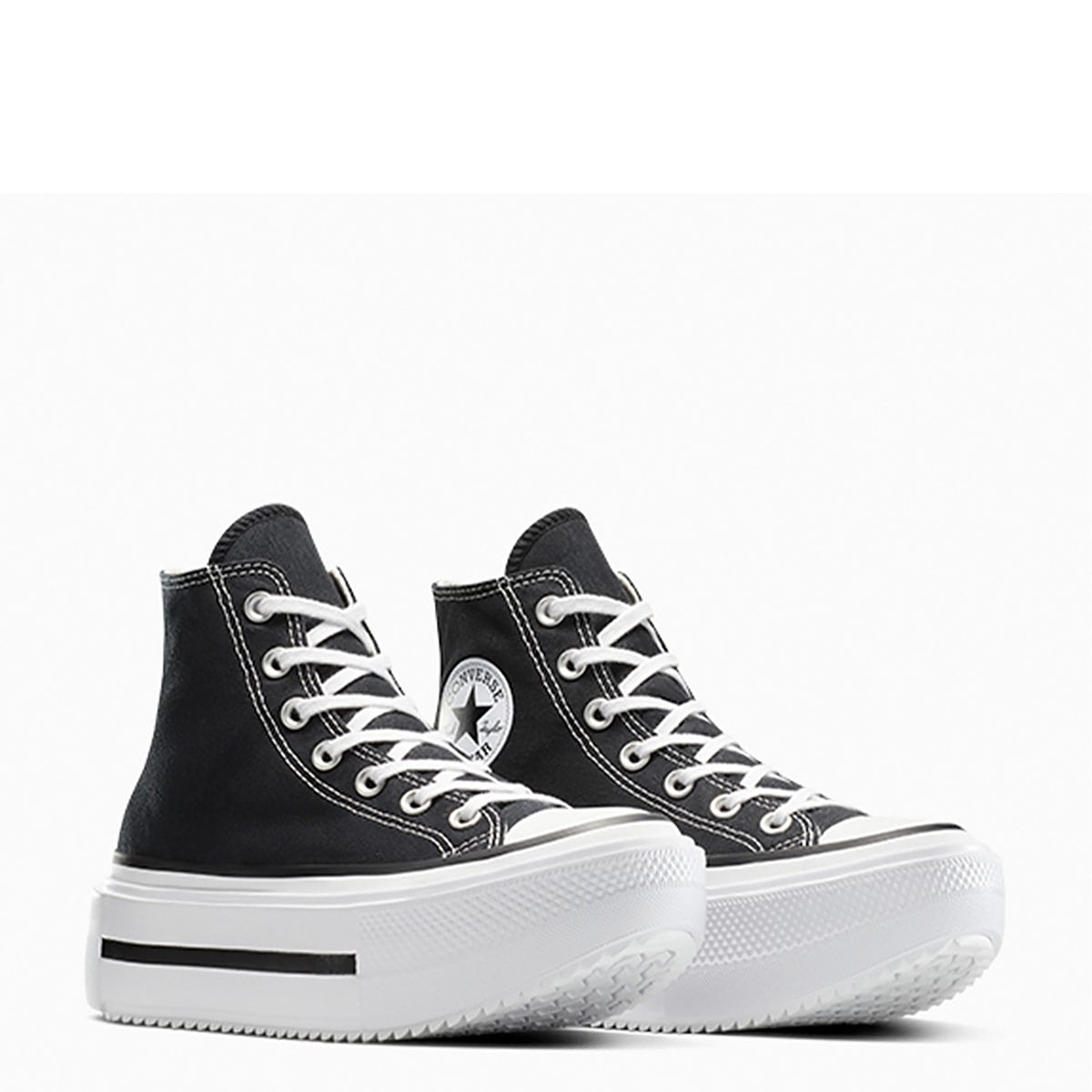 ZAPATILLAS MUJER CONVERSE URBANAS NEGRO CHUCK TAYLOR ALL STAR DOUBLE STACK PLATFORM - 3