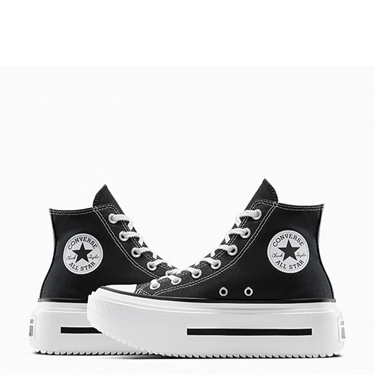 ZAPATILLAS MUJER CONVERSE URBANAS NEGRO CHUCK TAYLOR ALL STAR DOUBLE STACK PLATFORM - 5