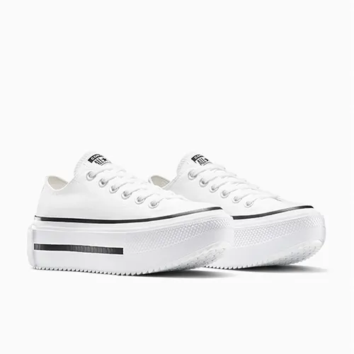 ZAPATILLAS MUJER CONVERSE URBANAS BLANCO CHUCK TAYLOR ALL STAR DOUBLE STACK PLATFORM - 6
