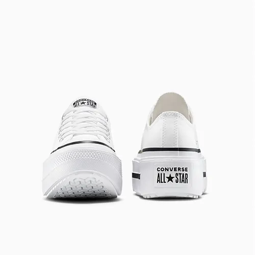 ZAPATILLAS MUJER CONVERSE URBANAS BLANCO CHUCK TAYLOR ALL STAR DOUBLE STACK PLATFORM - 9
