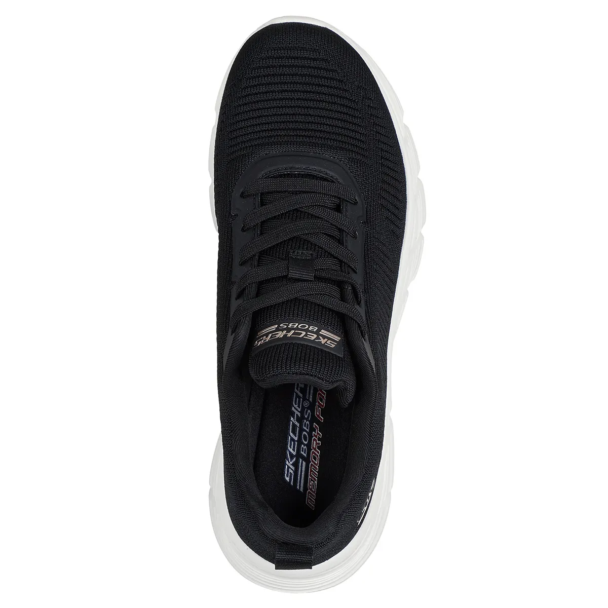 ZAPATILLAS MUJER SKECHERS URBANAS NEGRO BOBS B FLEX HI - 4