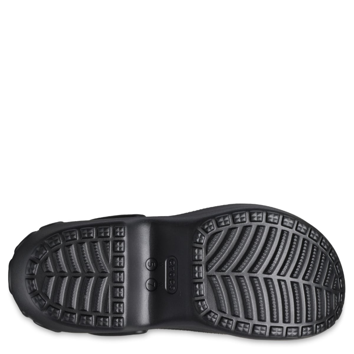 ZUECOS MUJER CROCS NEGRO BELLA CLOG - 5