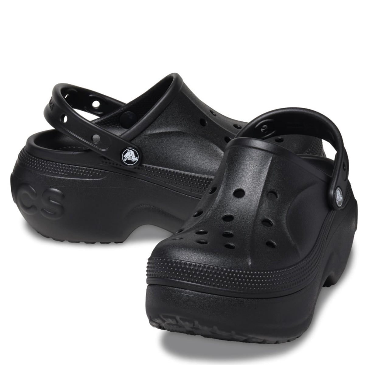 ZUECOS MUJER CROCS NEGRO BELLA CLOG - 2