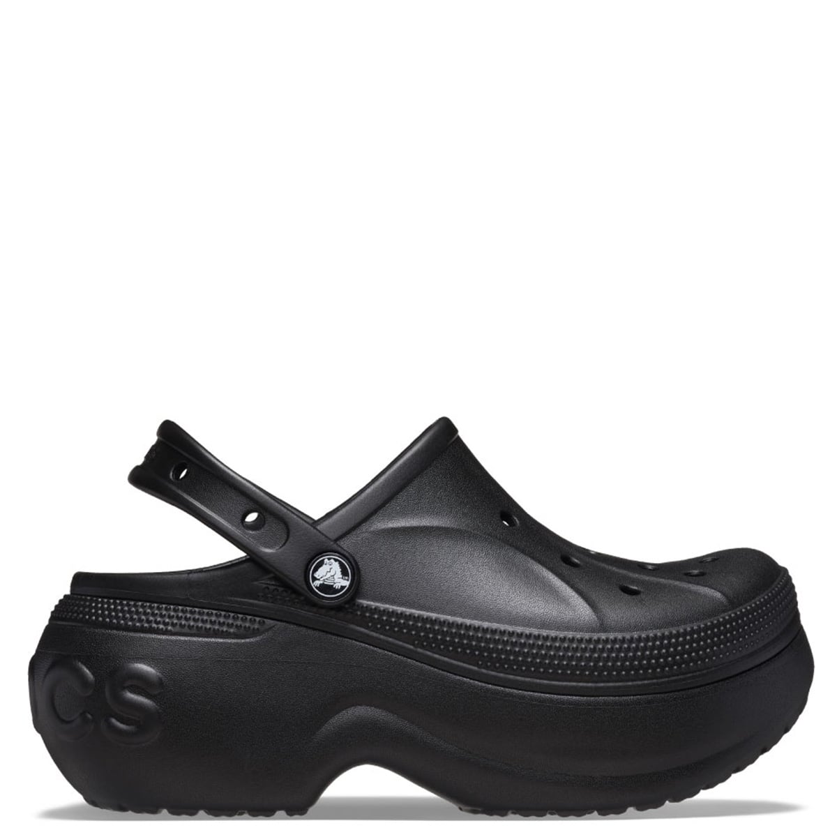 ZUECOS MUJER CROCS NEGRO BELLA CLOG - 1
