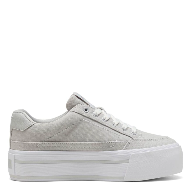 ZAPATILLAS MUJER PUMA URBANAS GRIS COURT CLASSIC VULC FS PLATFORM WNS - 3