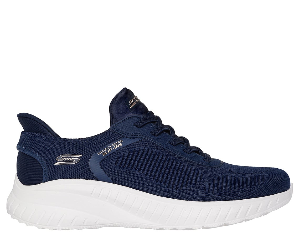 ZAPATILLAS MUJER SKECHERS URBANAS AZUL BOBS SQUAD CHAOS - 2
